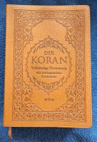Der Koran in der deutschen Sprache, in Leder gebunden