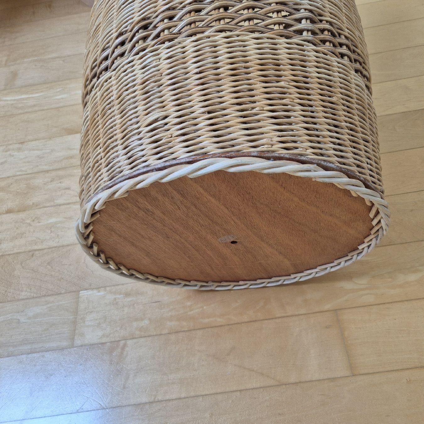 Cesti per biancheria: Wäschekorb aus Rattan mit Deckel – Usato da Domat/Ems venduto da ver_7q9b 4