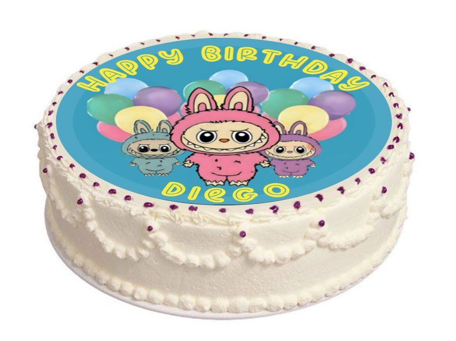 Tutte le decorazioni: Tortenaufleger, Cake Topper, labubu – Nuovo e nell'imballaggio originale da Dagmersellen venduto da mar_h5rk