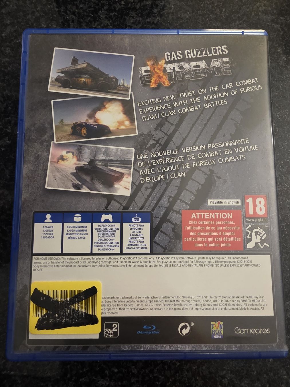 Giochi: Gas Guzzlers Extreme PS4 – Usato da Chavornay venduto da Crash37 1