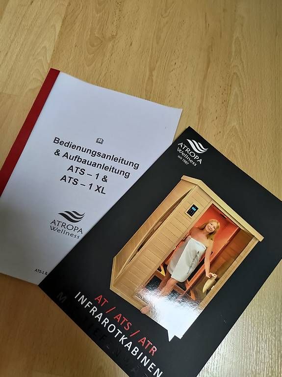 Sauna & Accessori: Infrarotkabine ATS-1 Atropa – Usato da Roggwil BE venduto da jul_gf95 4