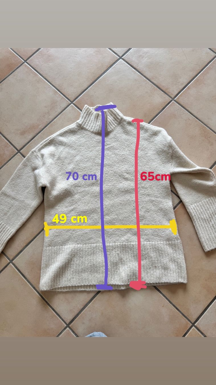 Maglioni & Felpe: pull col roulé beige – Usato da Lonay venduto da nei_79jc 3