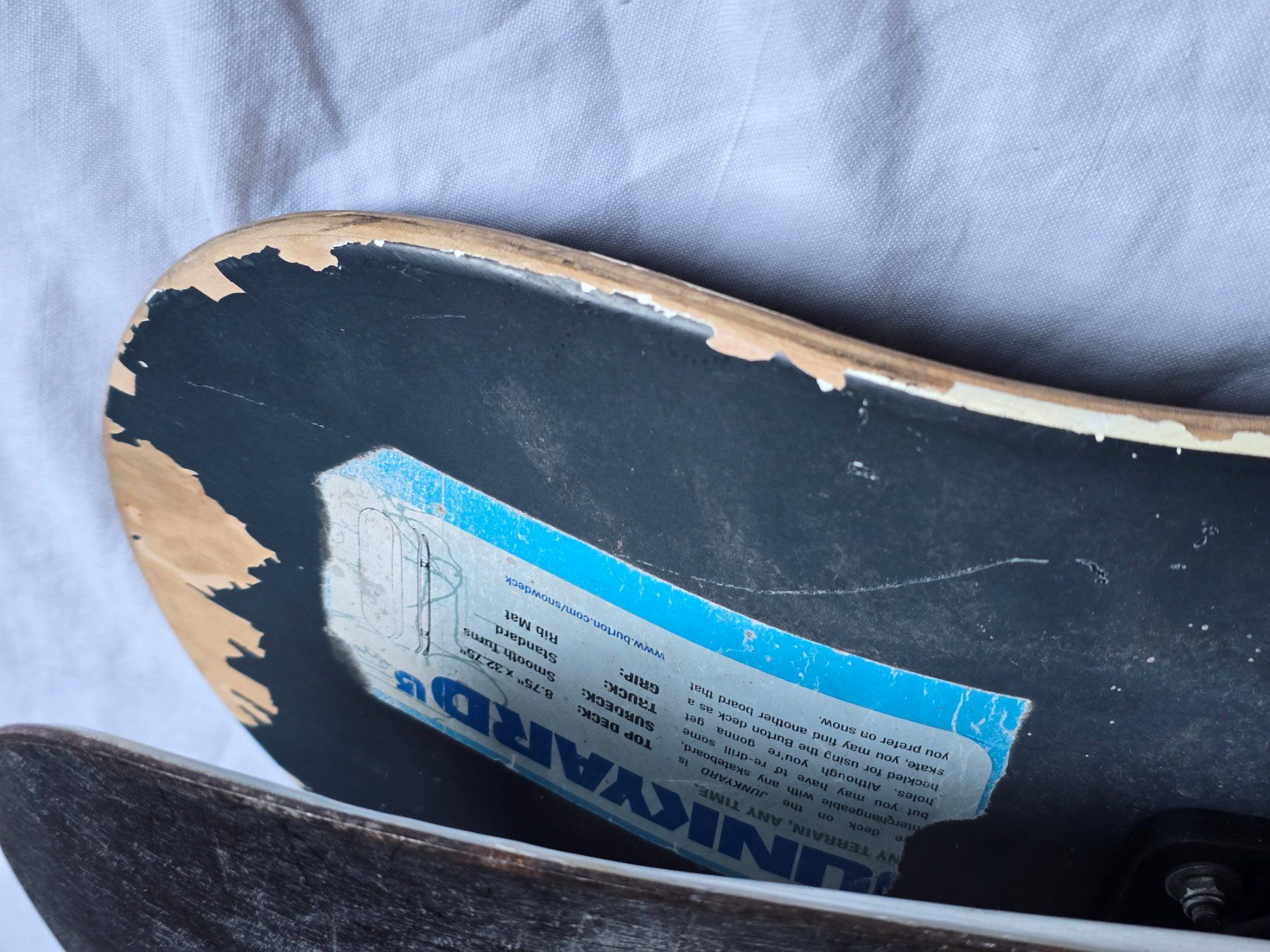 Skateboards: Snowskate BURTON Junkyard – Gebraucht aus versoix von moonkey02 7