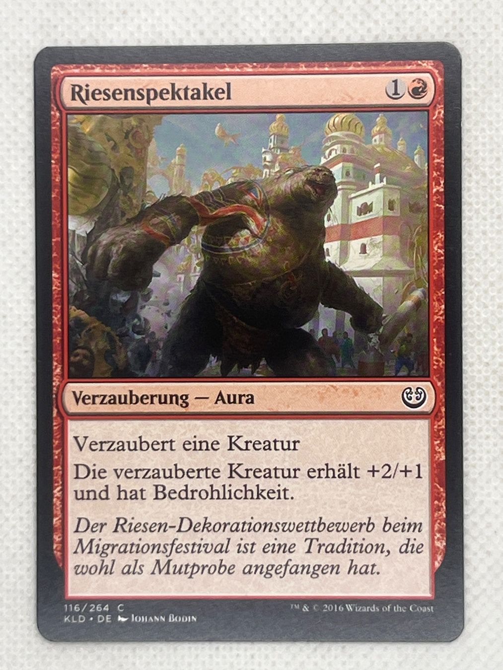 Magic The Gathering Cartes à collectionner: MTG Riesenspektakel KLD 116 Deutsch Common – D'occasion à Hinterkappelen par Kim1992