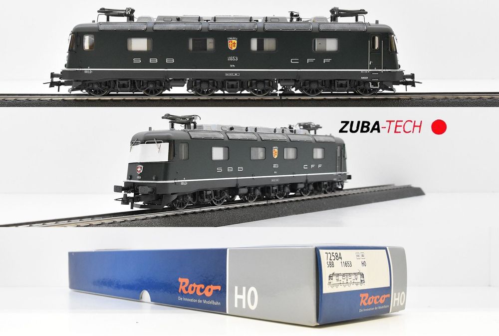 Roco 72584 E-Lok Re 6/6 Gumlingen SBB H0 GS Analog mit OVP (Gebraucht ...
