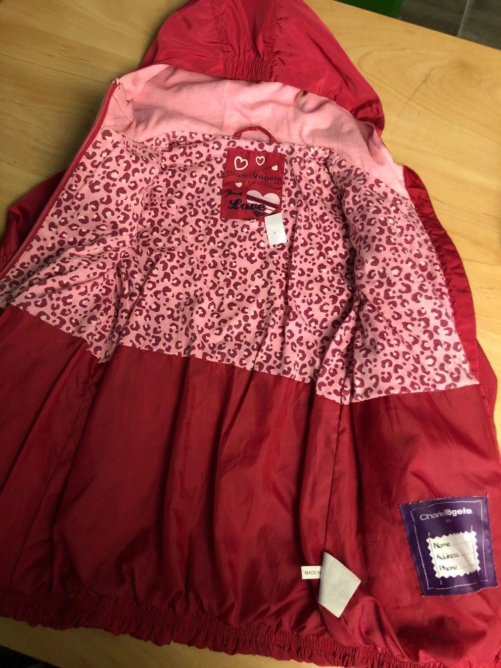Giacche & Cappotti: Leichte Vögele Jacke Gr.116 – Usato da Obergerlafingen venduto da cabo4 4