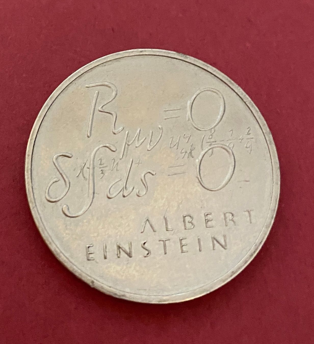 Tutti le monete: Albert Einstein Gedenkmünze 5 Franken, 1979 – Usato da Niederhelfenschwil venduto da Chleeblatt1938