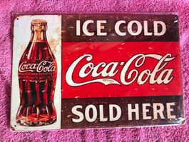 Coca Cola werbung ice cold sold here