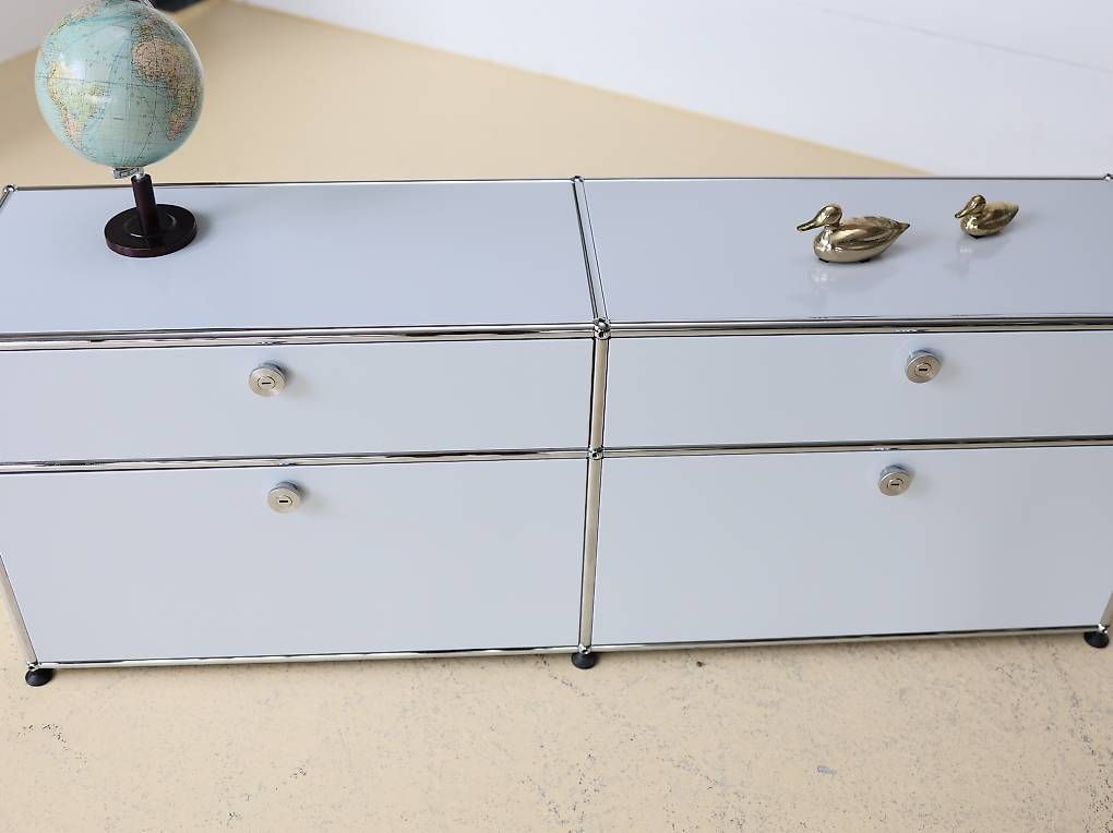 USM Cassettiere: USM Sideboard Lichtgrau, 2x2 – Usato da Meinisberg venduto da atelier_TILIJA 6