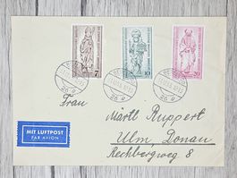 CL07 Enveloppe + Timbre Allemagne 1955