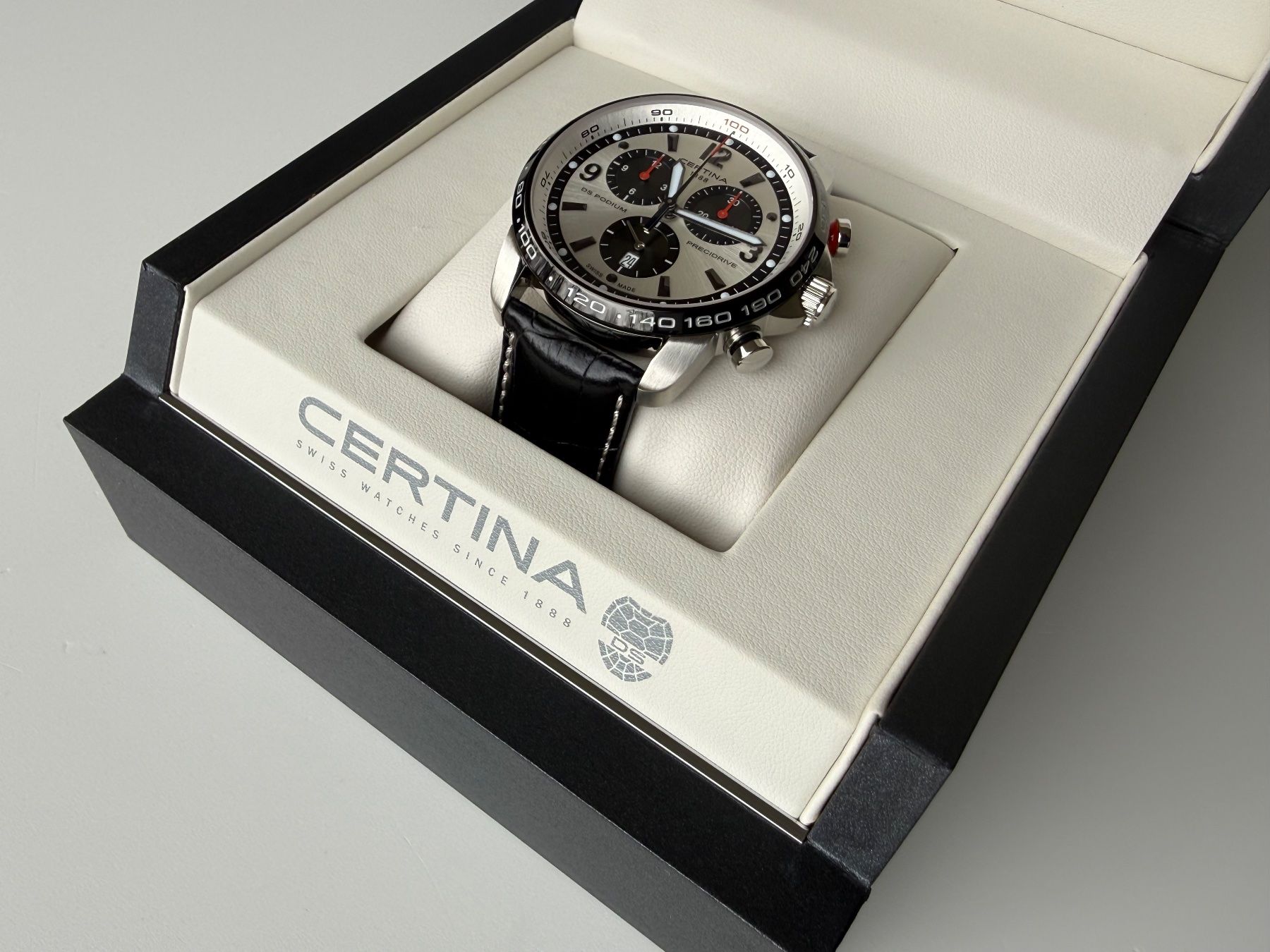 Certina Orologi: Certina DS Podium Big Size Chrono Precidrive 1/100 – Nuovo (secondo la descrizione) da Luzern venduto da Cabriolet 4