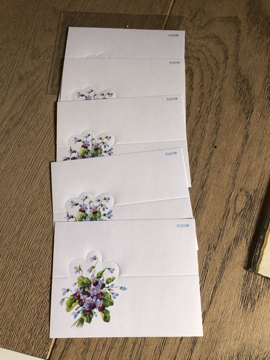 Cartoline: Diverse Tischkärtchen – Nuovo (secondo la descrizione) da Versoix venduto da chr_2rpz 4