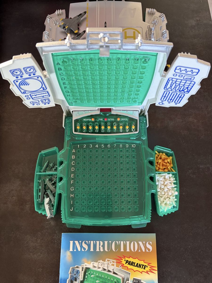Giochi: 2 versions du Jeu Touche-Coulé Computer MB – Usato da Vallamand venduto da Bricbracbroc82 4