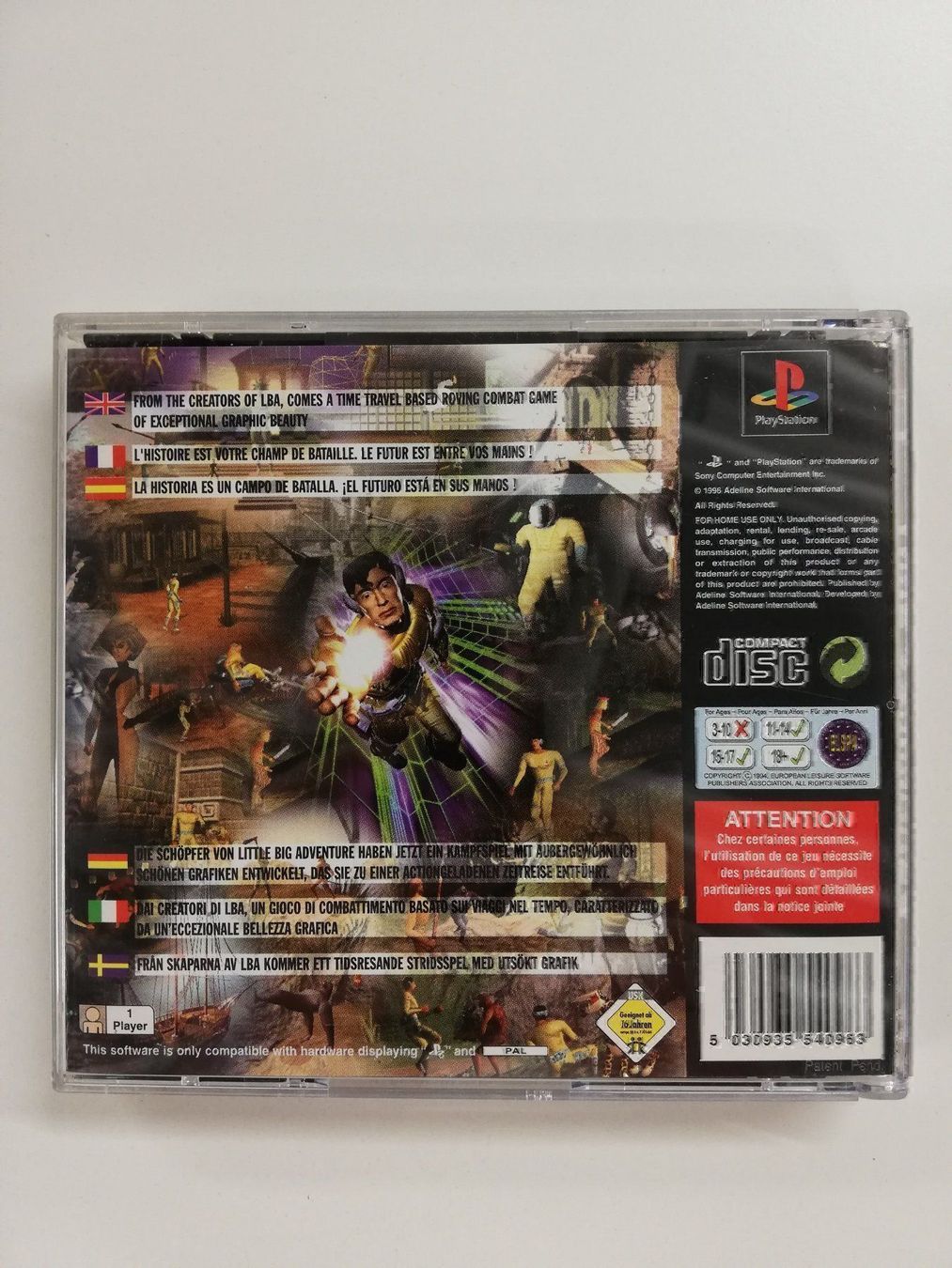Sony Giochi: Time Commando / Sony Playstation 1 PSX – Usato da St. Gallen venduto da zorro_dc 1