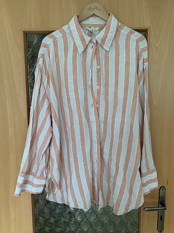 H&M Camicette: Leinenbluse von H&M Premium Selection – Nuovo (secondo la descrizione) da Allschwil venduto da Sebastian2019