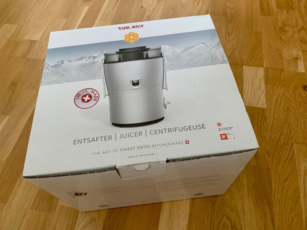 TurMix Platinum Entsafter, swiss made (Neu (gemäss Beschreibung)) in ...