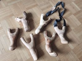 Holzschleudern (ohne Gummiband)