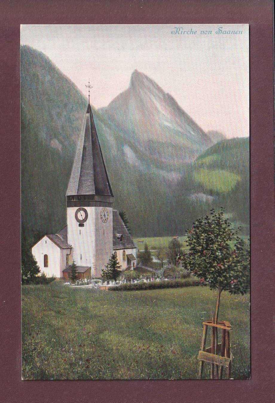 Cartes postales: Kirche von SAANEN – D'occasion à Pully par nicecards