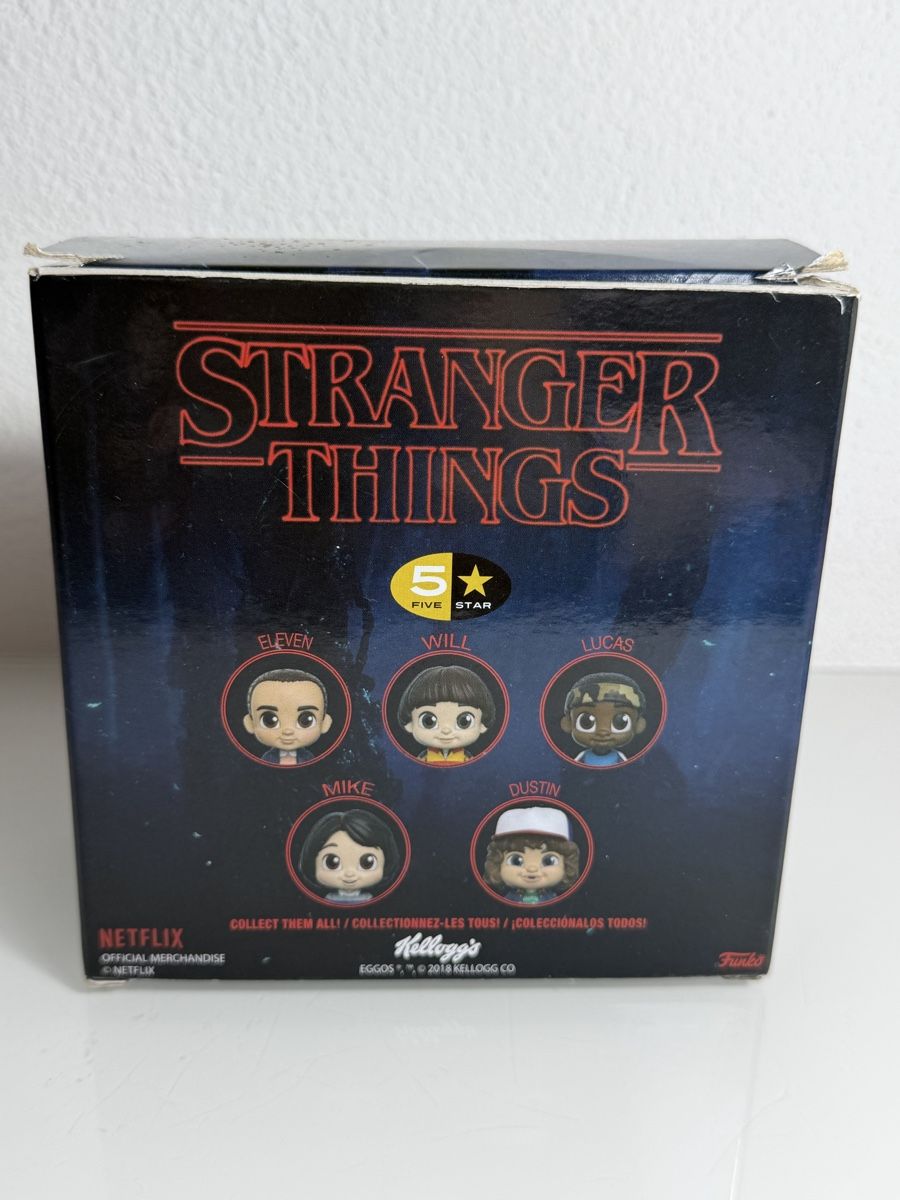 Funko Statuette: Funko Stranger Things Eleven 5 Five Star 2018 Kelloggs Eggos – Nuovo e nell'imballaggio originale da Bedano venduto da VBimby 1