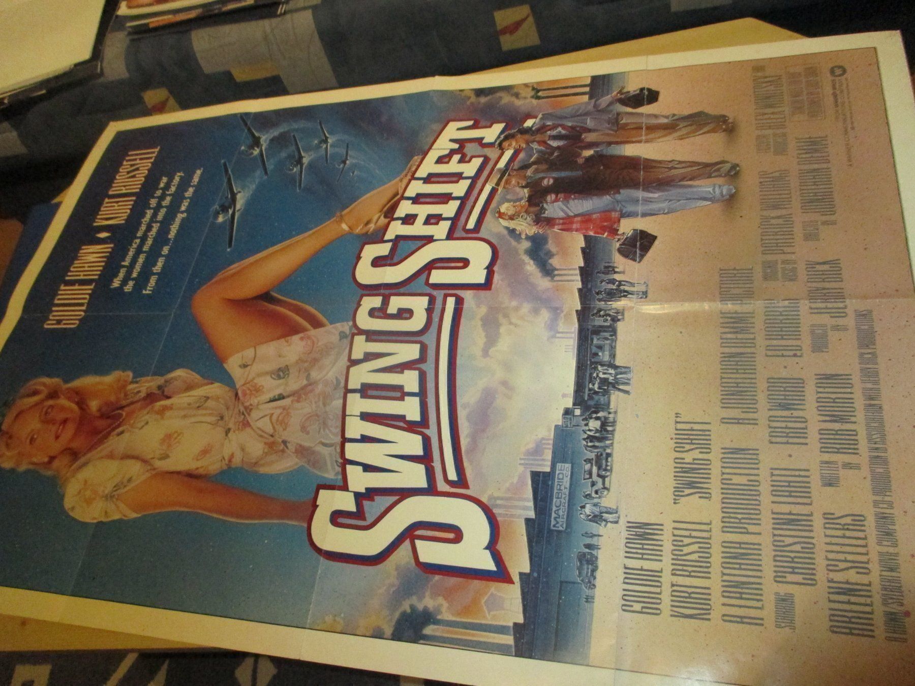 Posters & Illustrations: Filmposter Swing Shift ALT ca. 102x69cm/ GROSS – D'occasion à Wattenwil par Firebird1 5