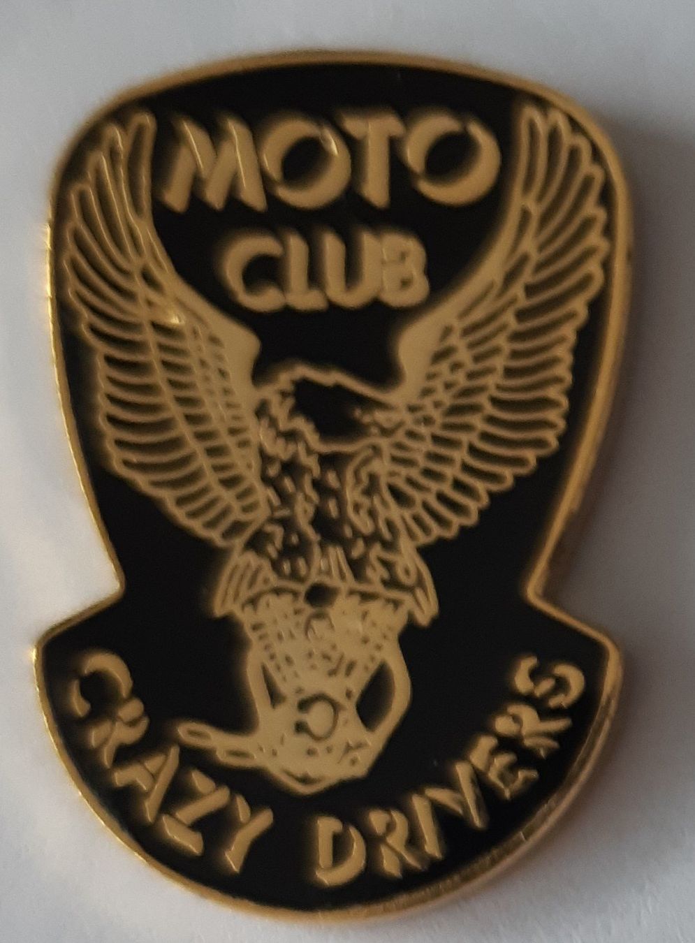 Plaketten & Abzeichen: Moto Club Crazy Drivers – Gebraucht aus Hinterkappelen von Schampus