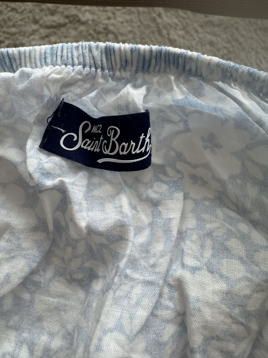 Costumi da bagno: MC2 Saint Barth Badehose Gr. 68, Baumwolle blau weiss – Usato da Küsnacht ZH venduto da ToddyGinger 3