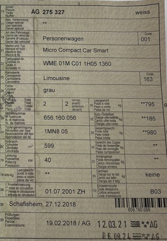 Smart Automobili: Smart ForTwo – Usato da Wallbach venduto da SchnellAutomobile 7