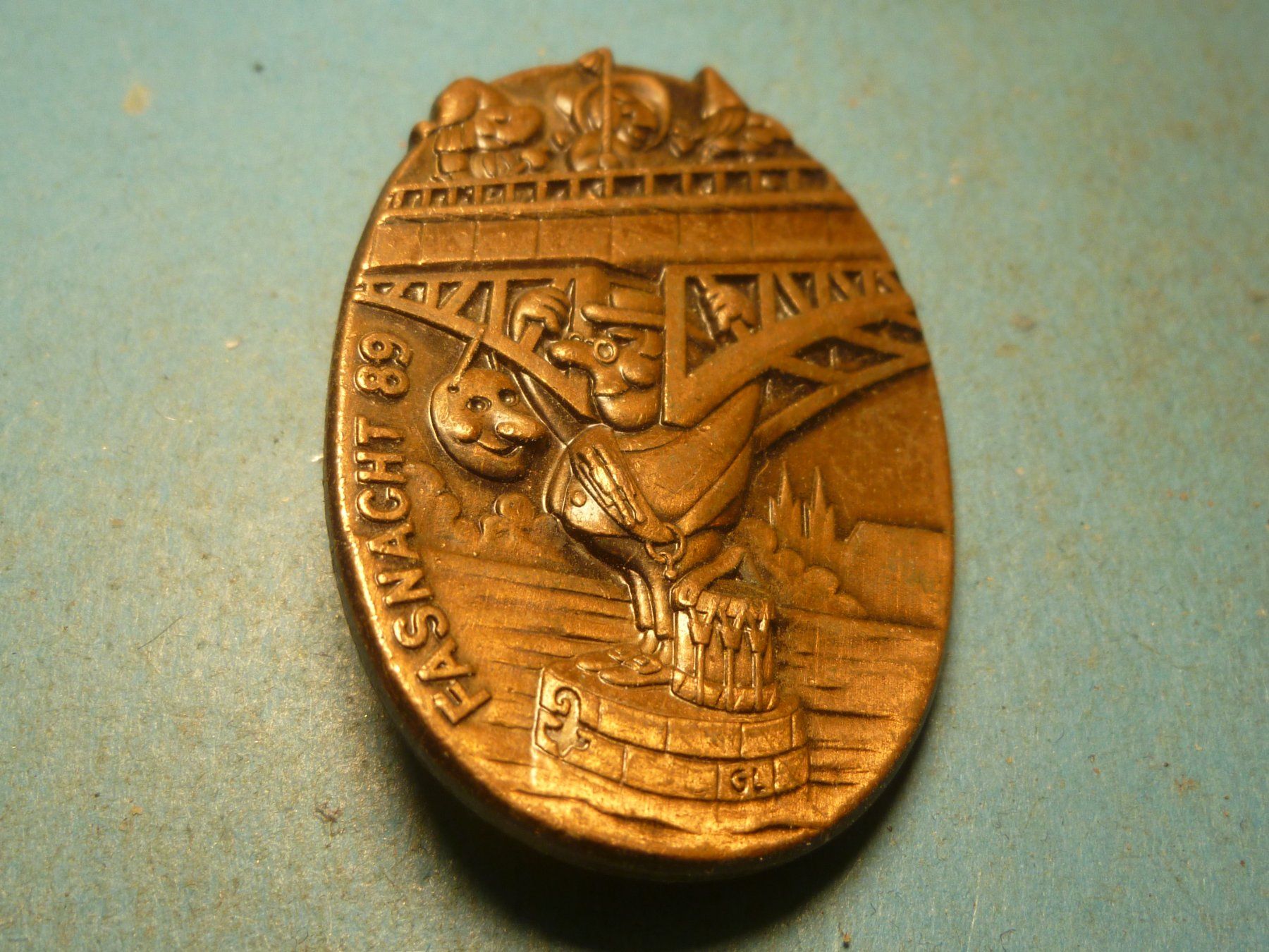 Plaquettes & Badges: BASEL 1989 BRONZE – D'occasion à Ried (Muotathal) par Mandarin02