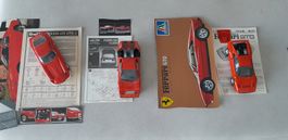 Ferrari Set 275 GTB-4, GTO, 512BB Tokyo Marui, Italeri  1:24