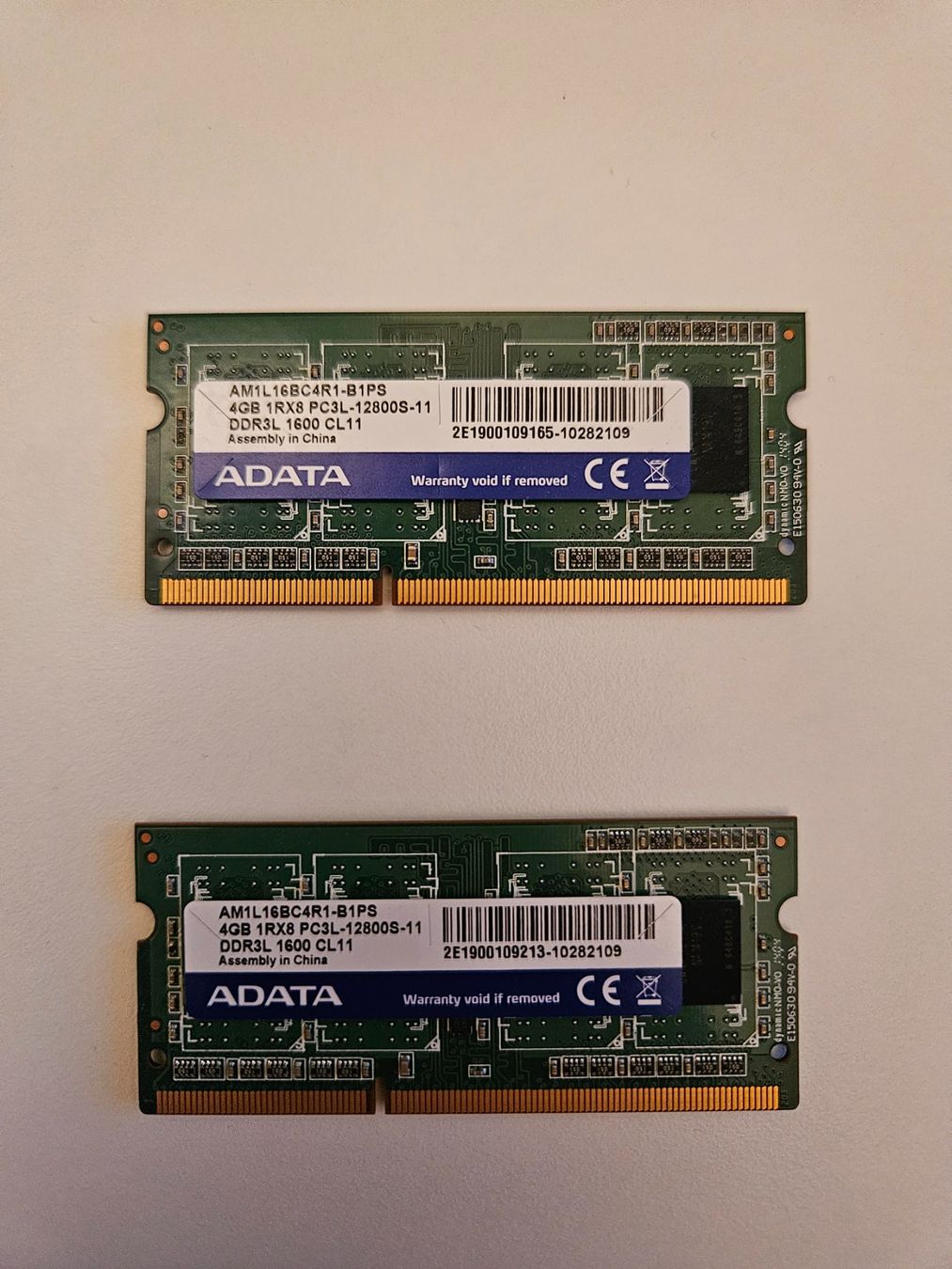 Memoria / RAM: 2x 4GB DDR3 Ram – Usato da Watt venduto da val_ry98