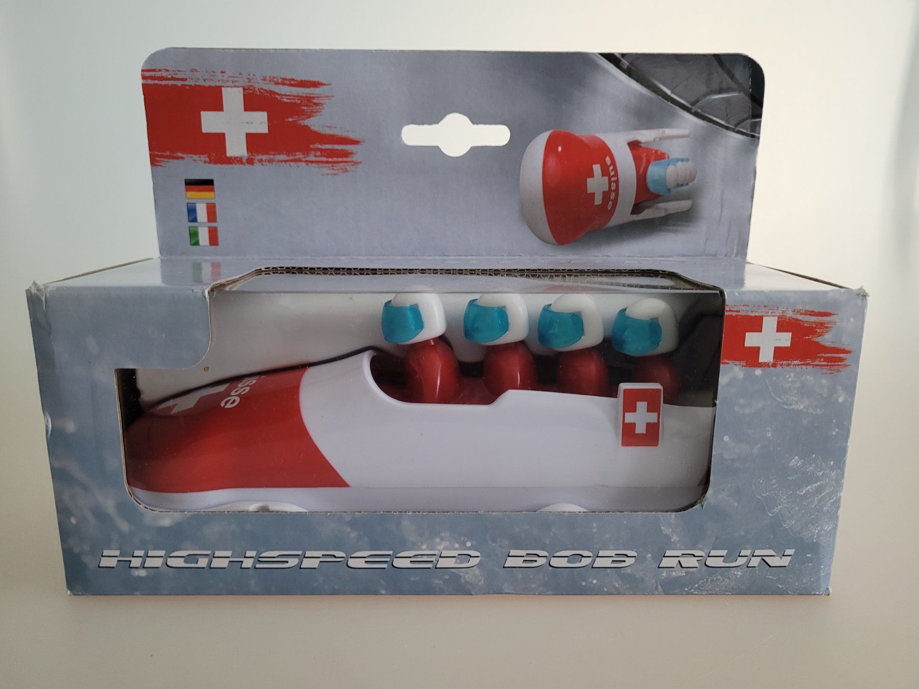 Giocattoli: Viererbob 19 cm Kunststoff Neu – Nuovo e nell'imballaggio originale da Oberuzwil venduto da aseinkaufswelt
