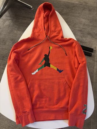 Jordan Kapuzenpullover hellrot, Grösse S