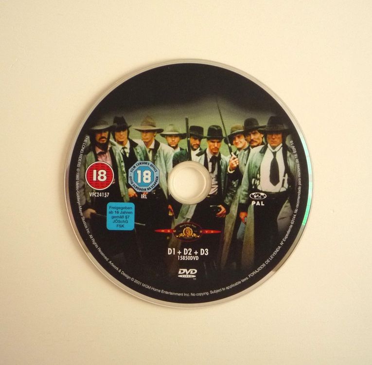 Long Riders (Nur DVD-Disc) Western D. Carradine, D. Quaid | Kaufen auf ...