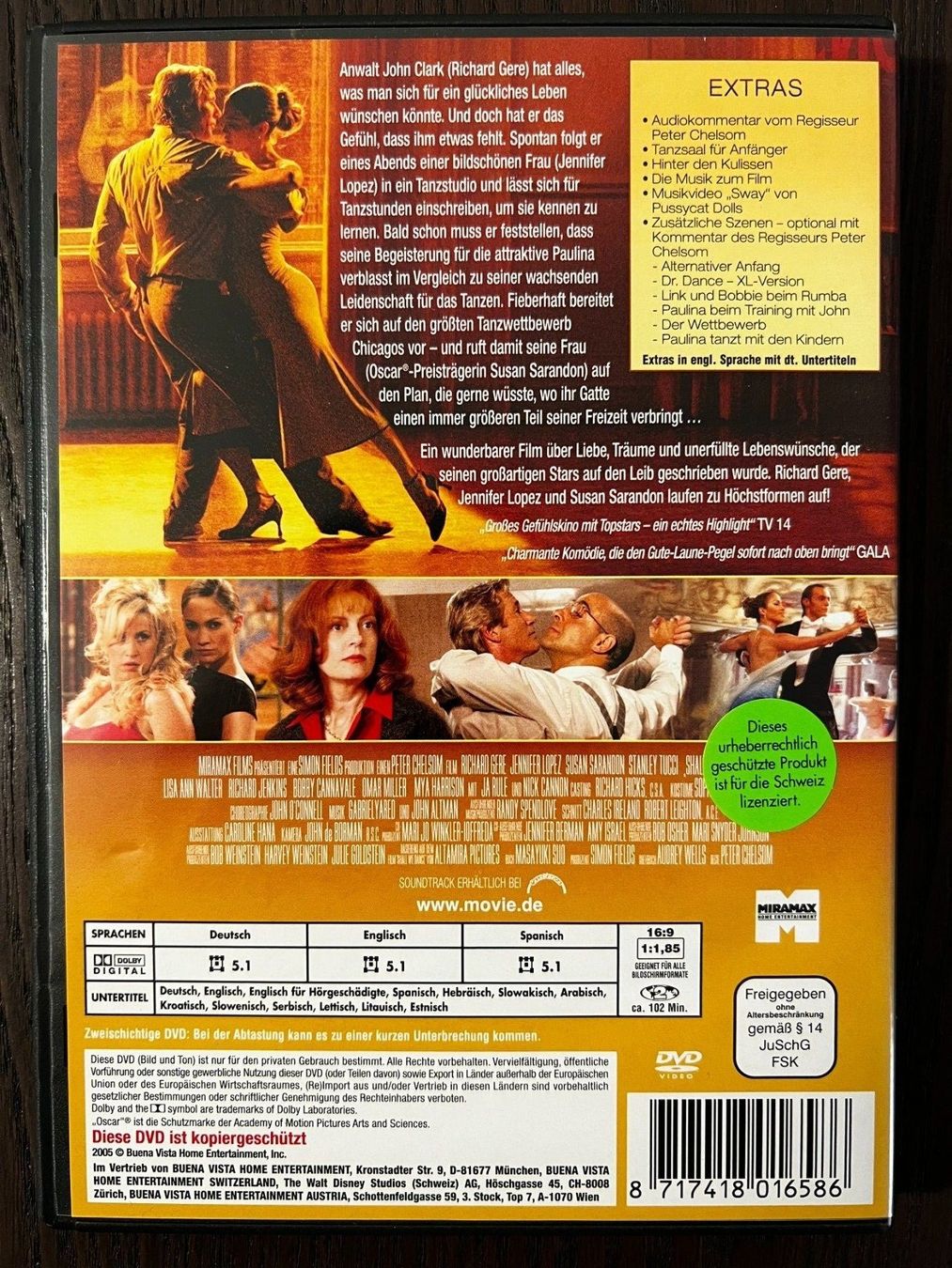Tutti i DVDs: Darf ich Bitten? – Usato da Zürich venduto da FilmFreunde 1