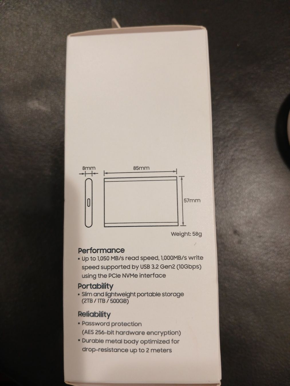 Samsung Disques durs: SAMSUNG Portable SSD T7 - 1TB  NEU – Neuf avec emballage d'origine à Bern par dps_lyt9 2