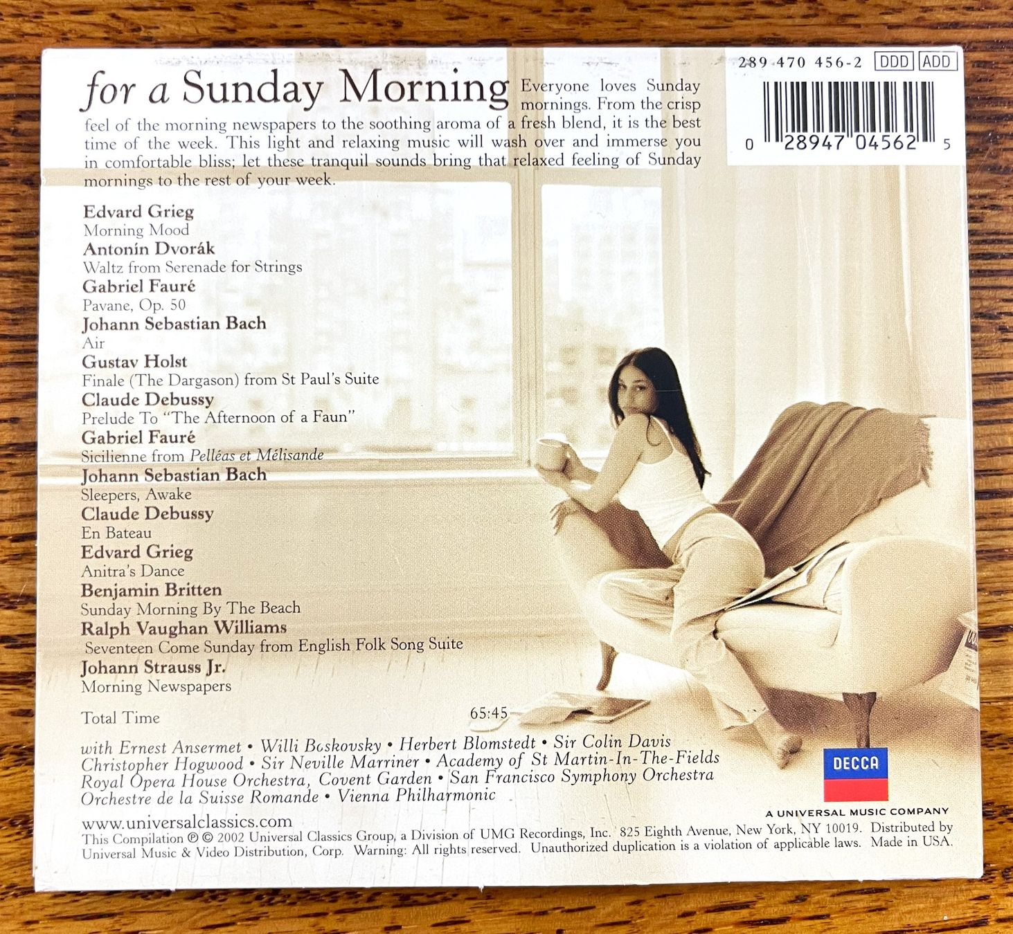CD: For a Sunday Morning CD – Usato da Oftringen venduto da Vucki 1