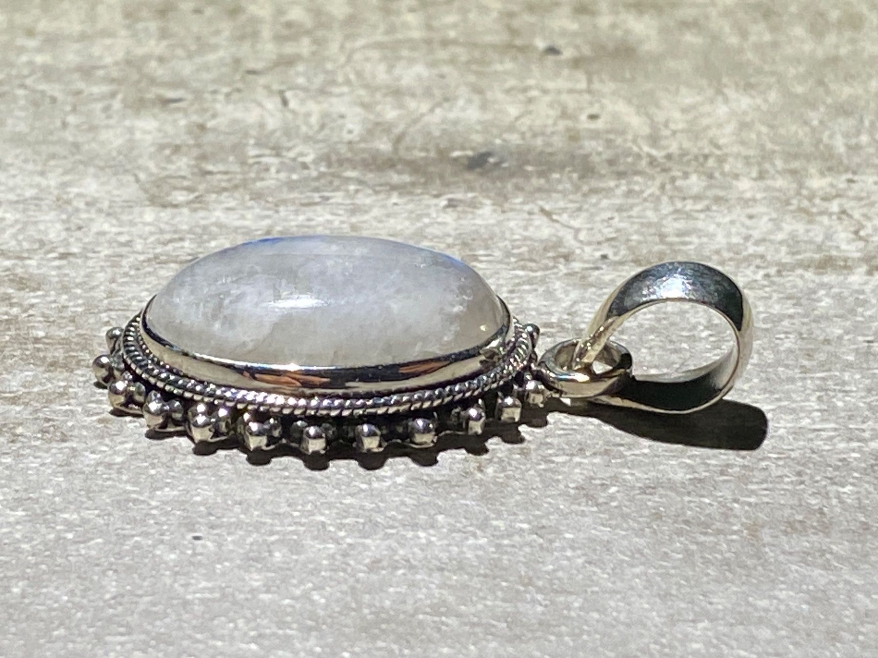 Ciondoli: Moonstone Silber 925 Anhänger orientalisch – Nuovo e nell'imballaggio originale da Laax venduto da Kiki_Kingdom3 4