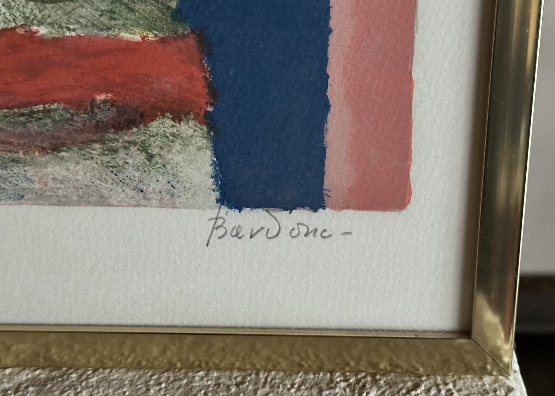 Grafica & Litografie: Guy Bardone Original Handsignierte Lithographie – Usato da Arni AG venduto da Rosen11 2