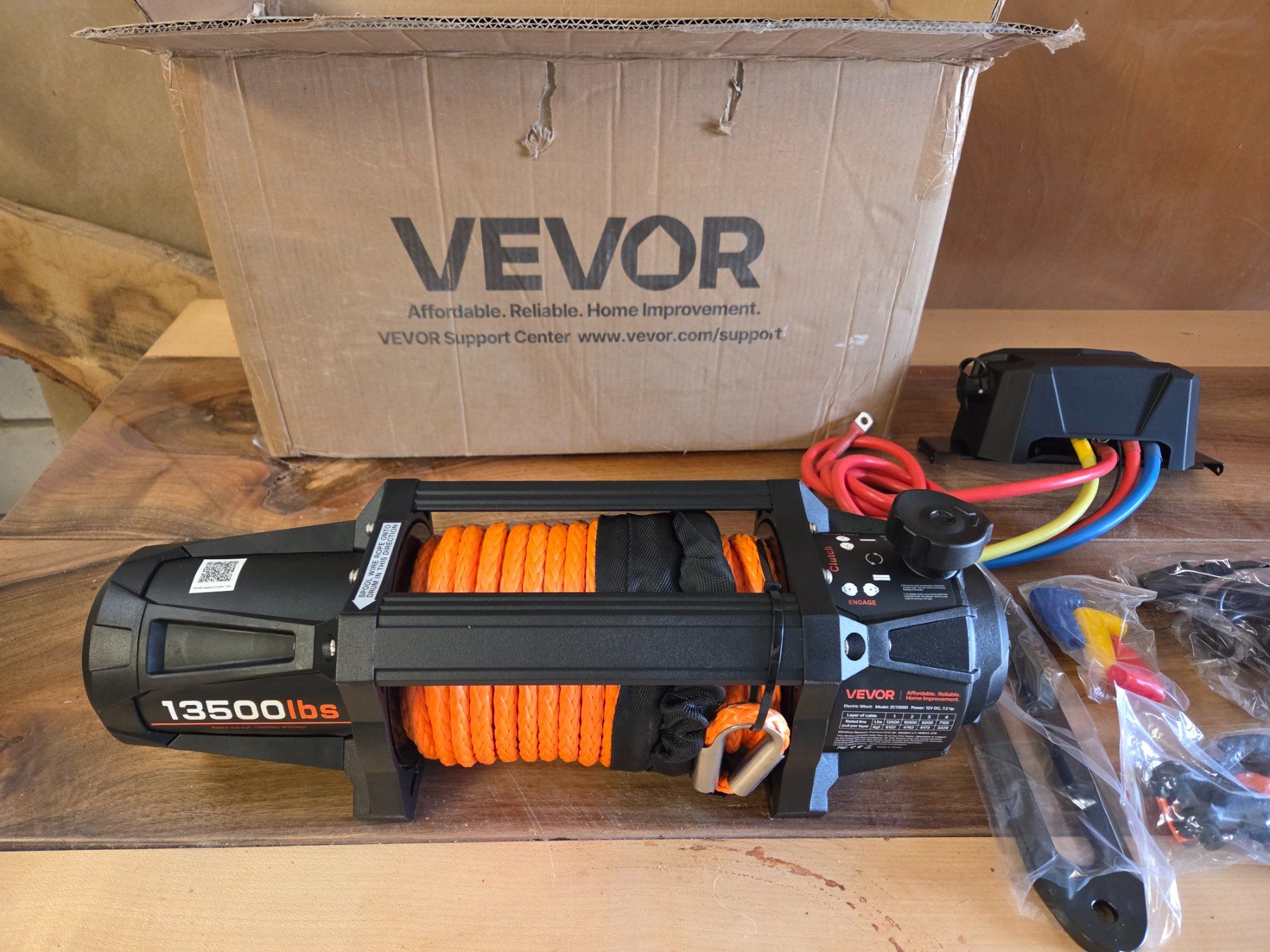 Altro per stoccaggio & trasporto: Seilwinde Elektrisch 12 Volt – Nuovo e nell'imballaggio originale da Auswil venduto da Valtra01 1