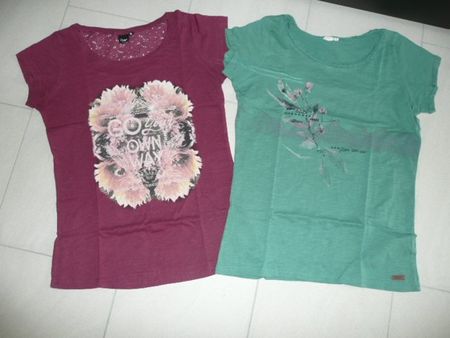 2 coole und sportliche Shirts von Protest Grösse XS / 34