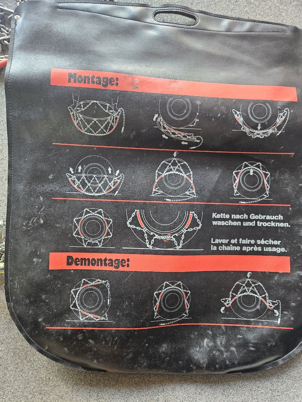 Schneeketten: Praktische Schneeketten - Gr 70 – Gebraucht aus Bonstetten von Brigitte04volle 1