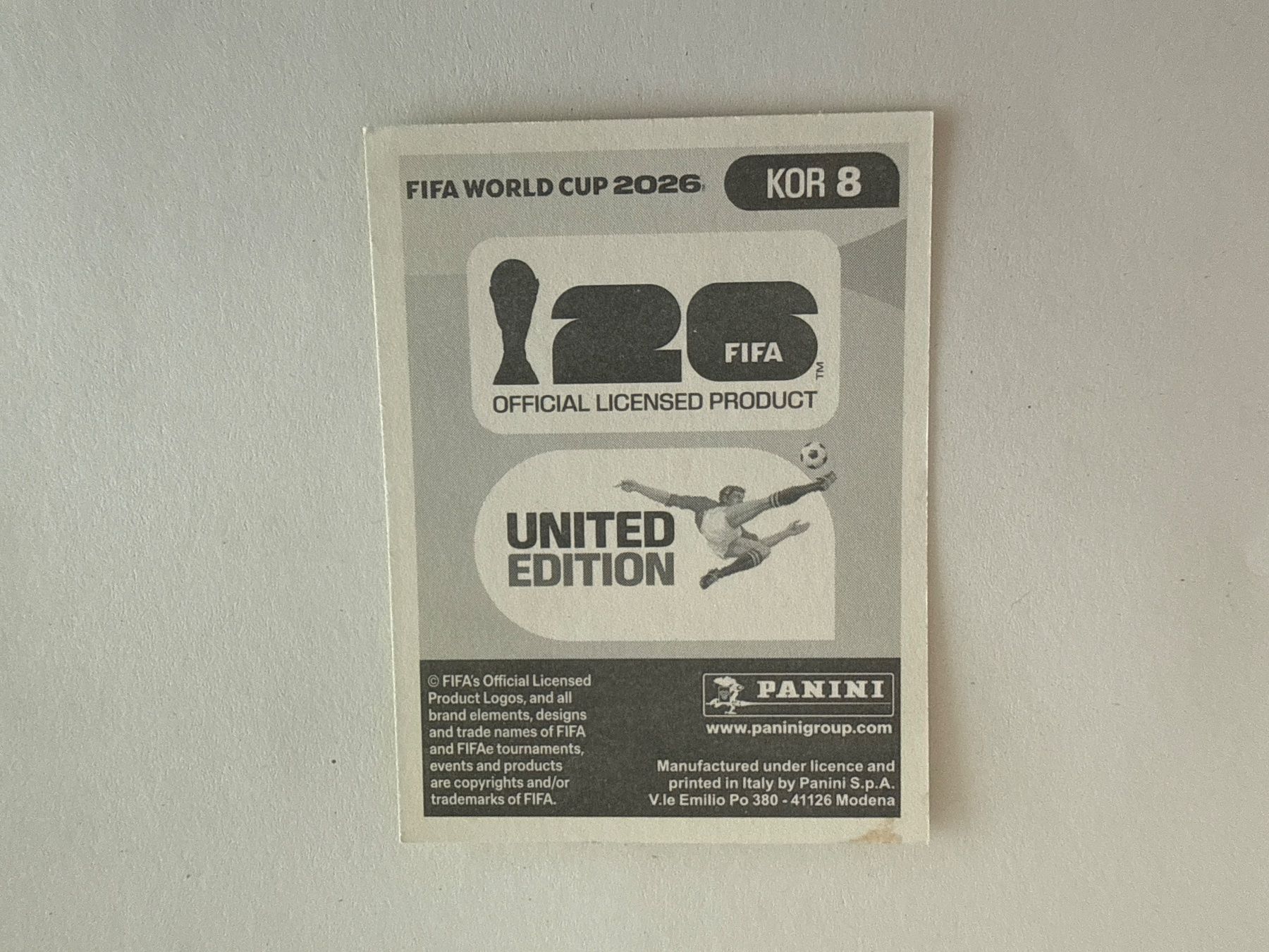 Panini Carte collezionabili: Lee KOR8 - Panini CH Edition WM 2026 – Nuovo (secondo la descrizione) da Grenchen venduto da nicus_aveiro 1