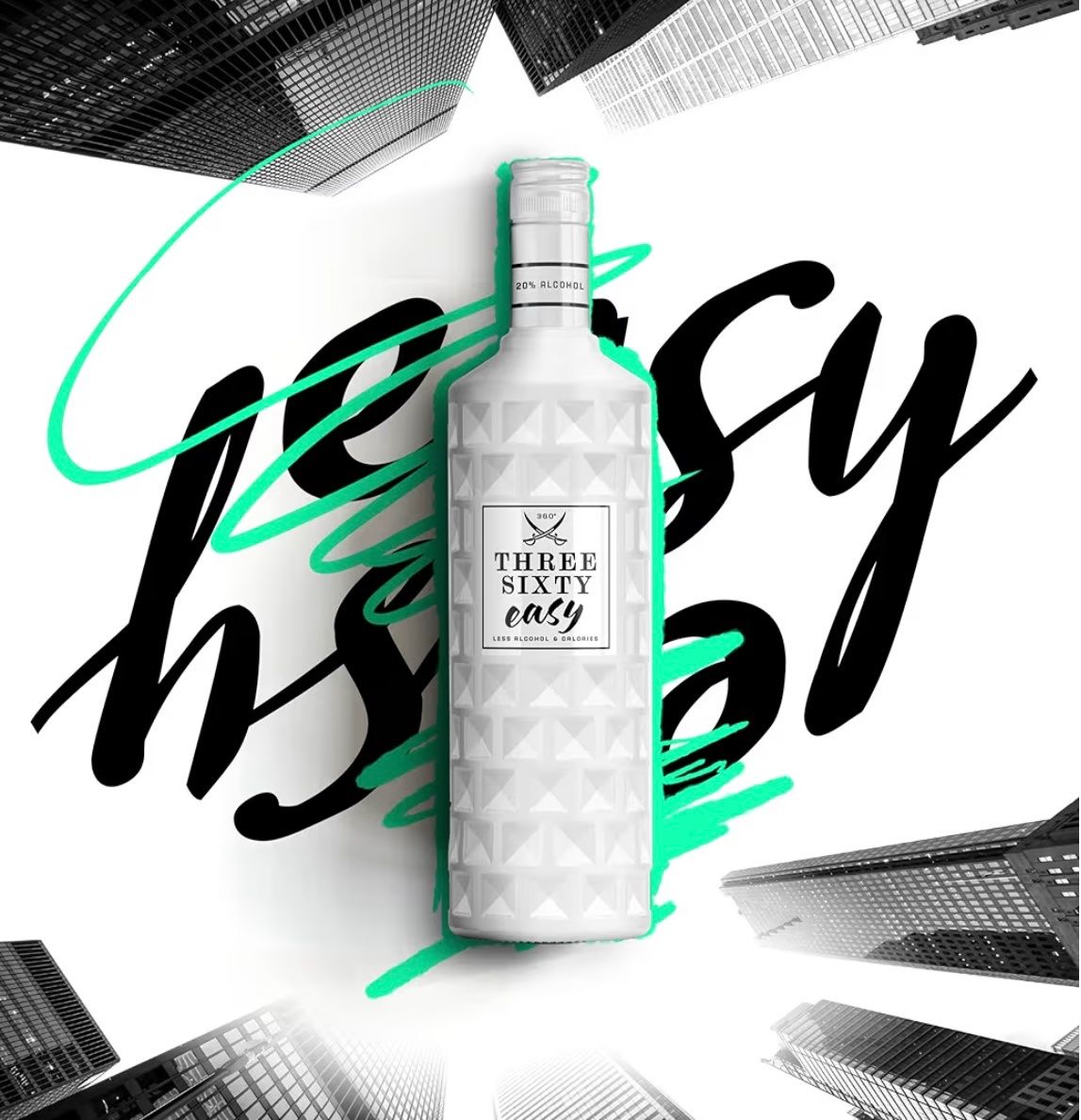 Spiritueux: 1 Three Sixty Vodka easy 0,7l, 20%vol. – Neuf avec emballage d'origine à Basel par Seifehuesli 1