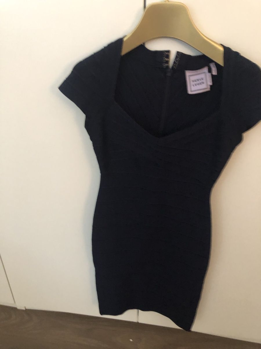 Vestiti: Original Herve Leger Bandeaukleid Navy Grösse S – Nuovo (secondo la descrizione) da zürich venduto da ritas0102 1