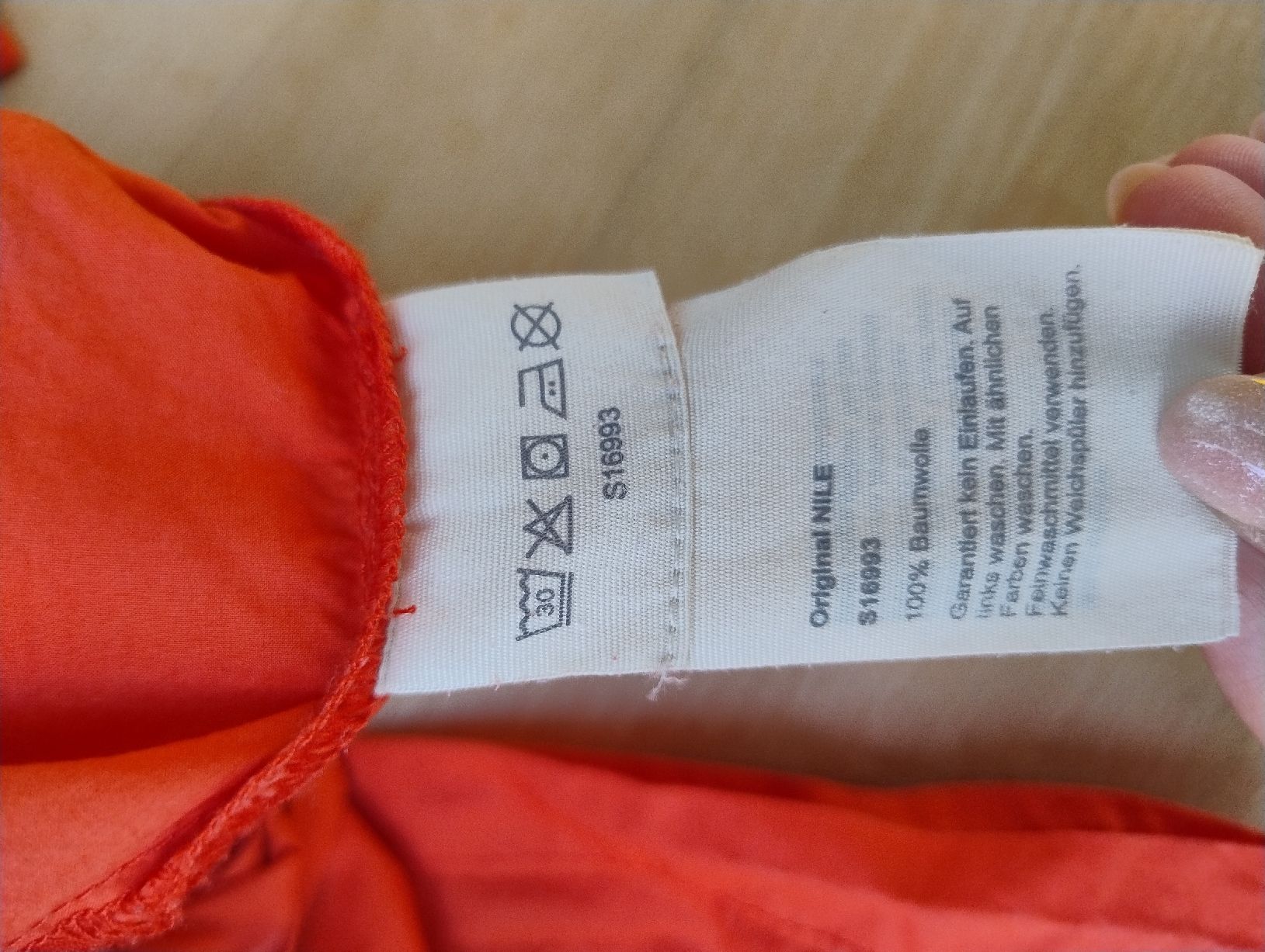 Nile Pantaloni: Luftige Sommerhose hellrot von Nile, Gr. XL – Usato da Kirchberg BE venduto da lauraflu 5