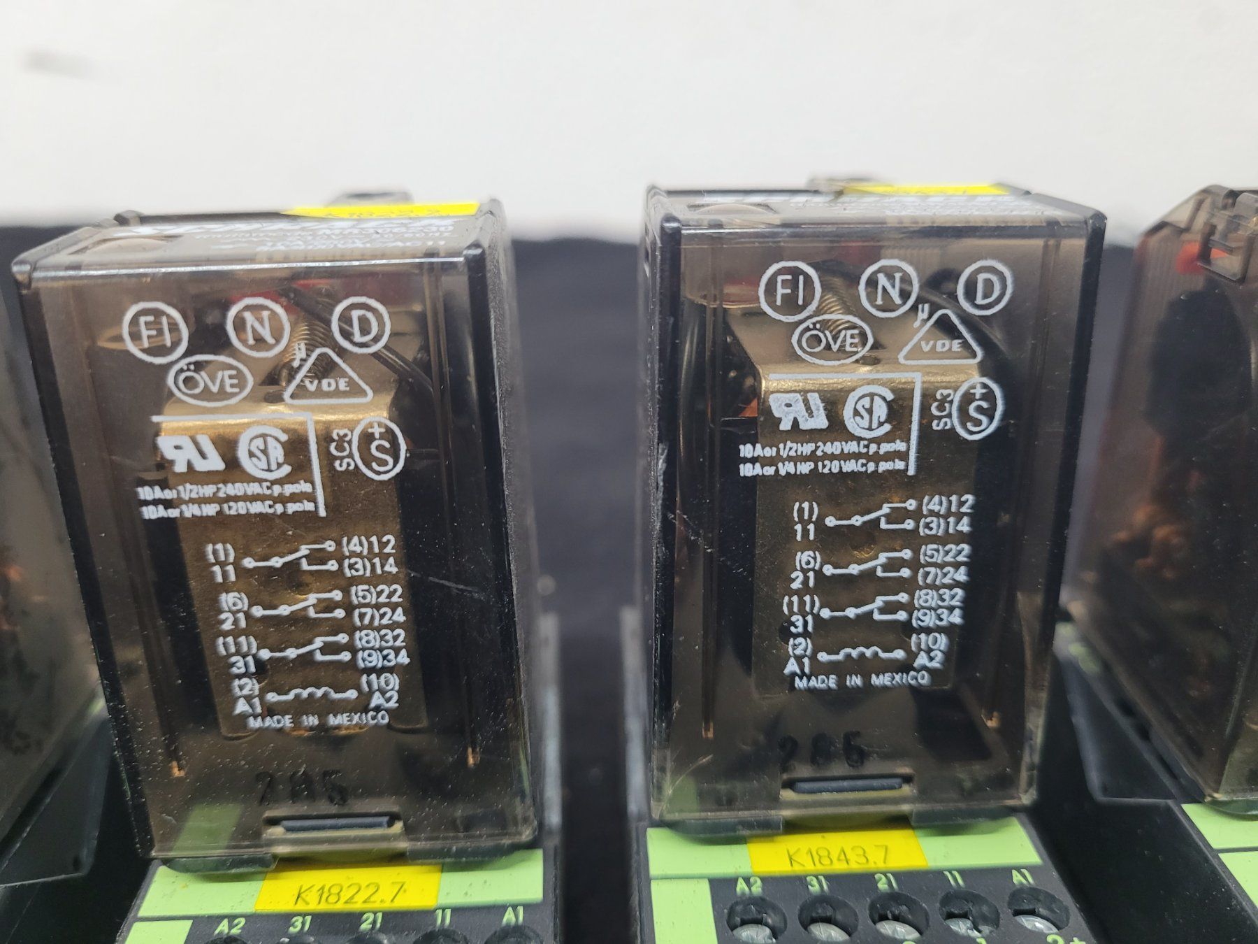 Elektronikbauteile: 5 Stück Schrack Relais - MR306230 - 230V – Gebraucht aus Vitznau von Night-Fire 3
