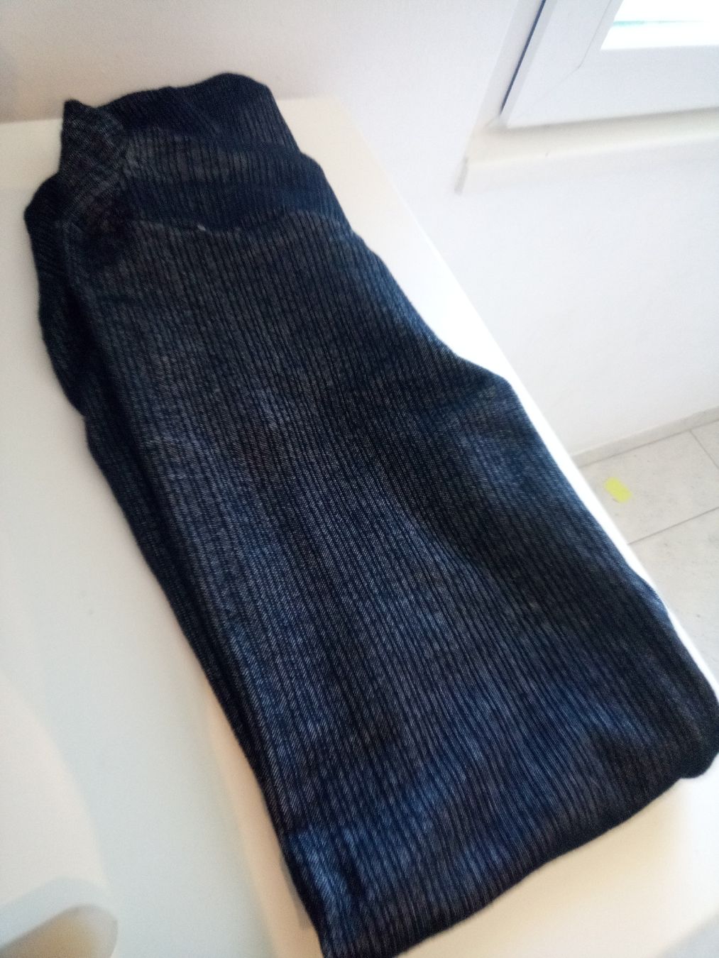 Collant & Leggings: Leggings Mädchen gerippt dunkelgrau – Usato da Volketswil venduto da Car1 2