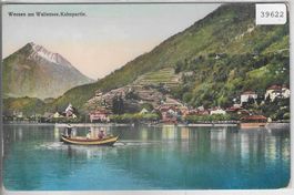 Weesen am Wallensee - Kahnpartie - Litho