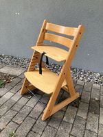 Tripp Trapp Hochstuhl Holz natur mit Gebrauchsspuren