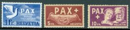 1945 Schweiz Freimarken